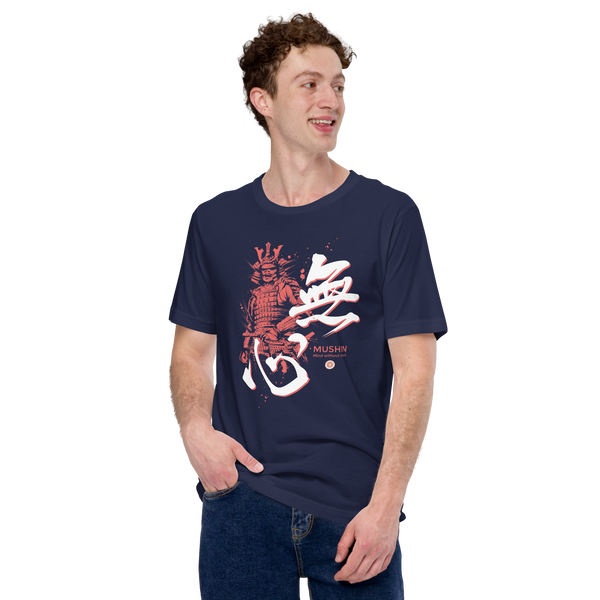 Mushin Japanese Kanji Calligraphy Unisex T-shirt - Samurai Original