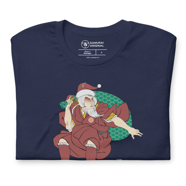 Santa Claus Skateboard Merry Christmas Unisex T-shirt