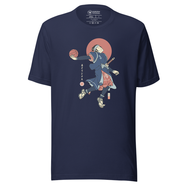 Samurai Basketball Player 4 Sport Ukiyo-e Unisex T-Shirt