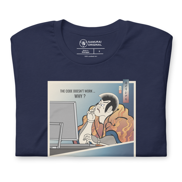 Samurai Programmer 5 Computer Science Ukiyo-e Unisex t-shirt