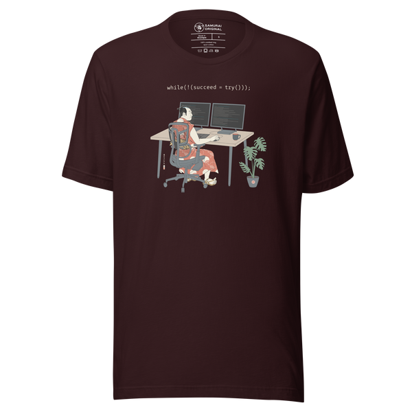 Samurai Programmer Ukiyo-e 6 Unisex t-shirt - Samurai Original