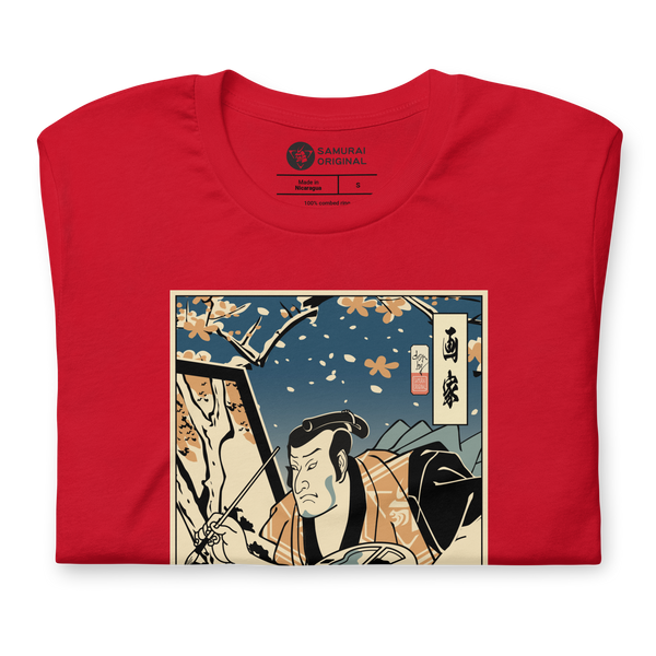 Samurai Painter Artist Ukiyo-e Unisex T-Shirt