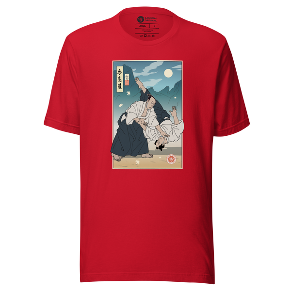 Samurai Aikido Sport Japanese Ukiyo-e Unisex T-Shirt