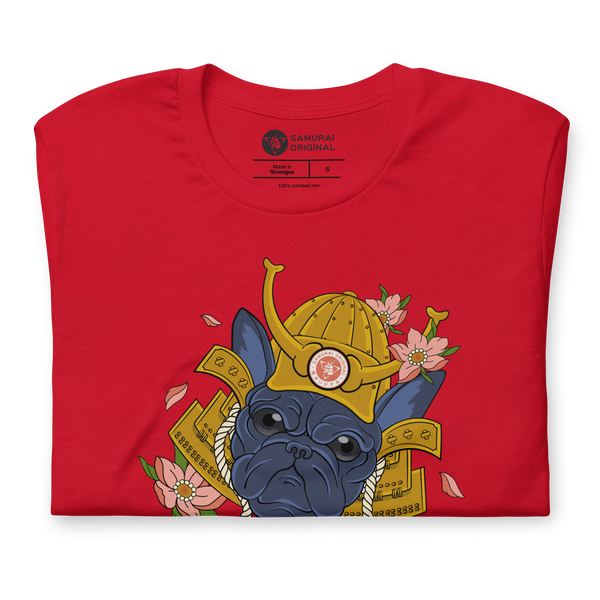 Samurai French Bulldog Unisex T-shirt