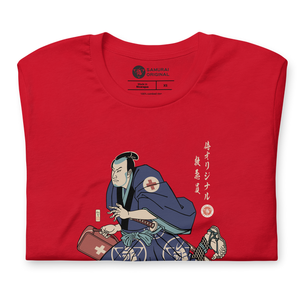 Samurai Medical Ukiyo-e Unisex T-Shirt
