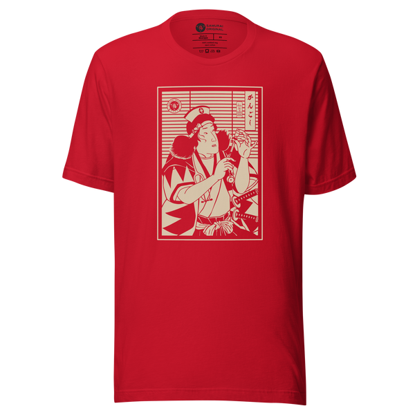 Onna Bugeisha Nurse Medical Japanese Ukiyo-e Unisex T-Shirt - Samurai Original