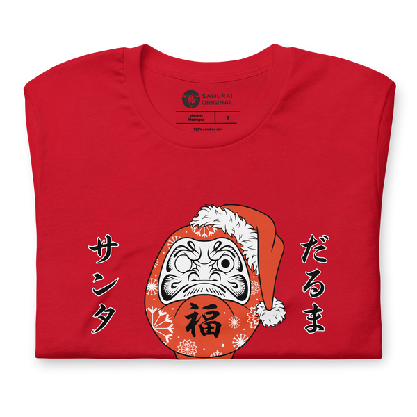 Santa Daruma Japanese Ukiyo-e Unisex T-shirt