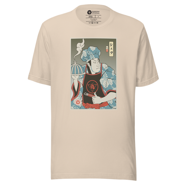 Samurai Chef Cook Dish Ukiyo-e Unisex T-Shirt