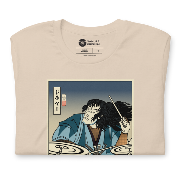 Samurai Drummer 5 Percussion Music Ukiyo-e Unisex T-Shirt
