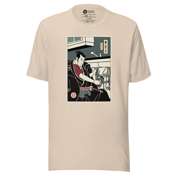 Samurai Plumber Ukiyo-e Unisex T-Shirt