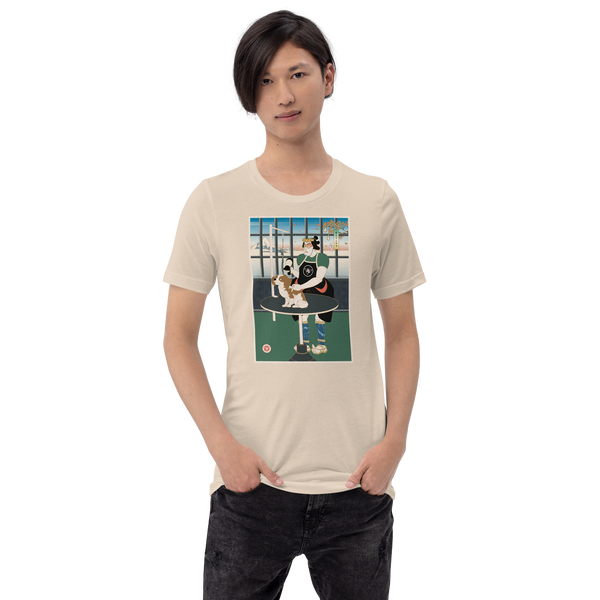 Samurai Groomer Ukiyo-e Unisex T-shirt