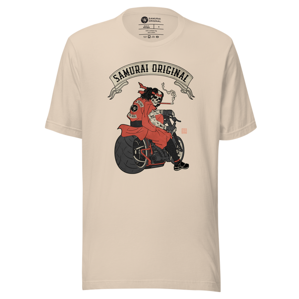 Samurai Choppers Biker Japanese Ukiyo-e Unisex T-shirt