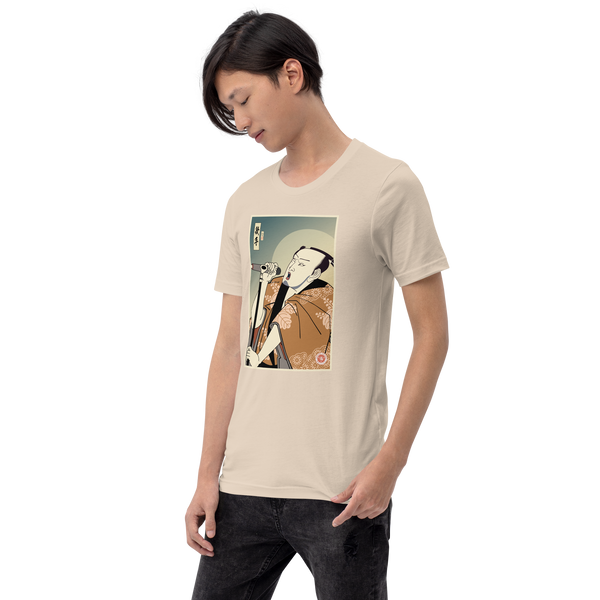 Samurai Singer Artist Ukiyo-e Unisex T-Shirt