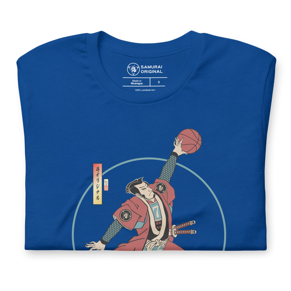 Samurai Basketball Player 3 Sport Ukiyo-e Unisex T-Shirt