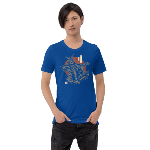 Samurai Skateboard 2 Unisex T-Shirt