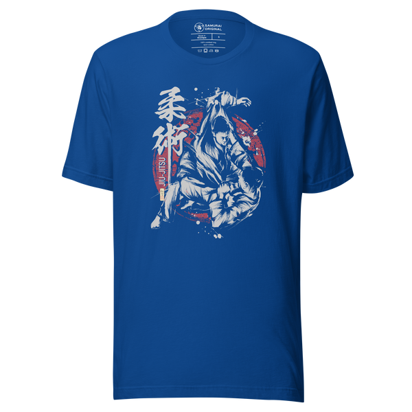 Jiu Jitsu Brazilian Martial Japanese Calligraphy Unisex T-Shirt 2