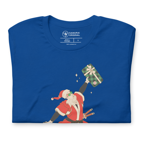 Santa Samurai Christmas Ukiyo-e Unisex t-shirt