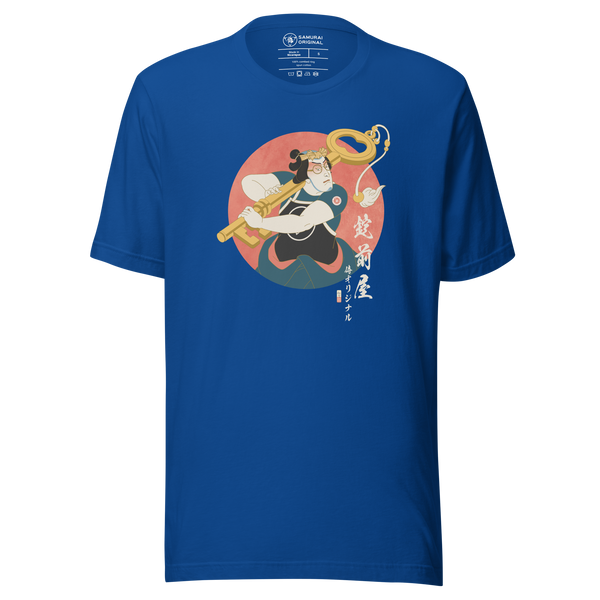 Locksmith Samurai Japanese Ukiyo-e Unisex T-shirt - Samurai Original
