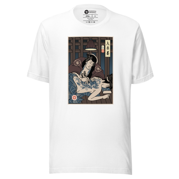 Samurai Tattoo Artist Ukiyo-e Unisex T-Shirt
