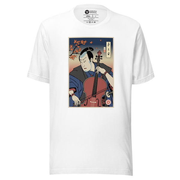 Samurai Cello Player Music Ukiyo-e Unisex T-Shirt