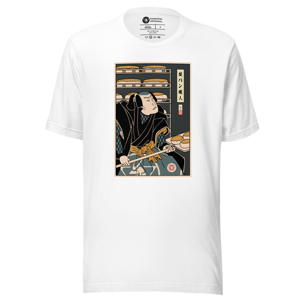 Samurai Baker Bakery Ukiyo-e Unisex T-Shirt