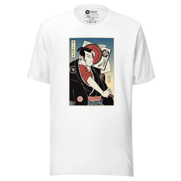 Samurai DJ 4 Music Ukiyo-e Unisex T-Shirt