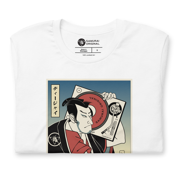 Samurai DJ 4 Music Ukiyo-e Unisex T-Shirt