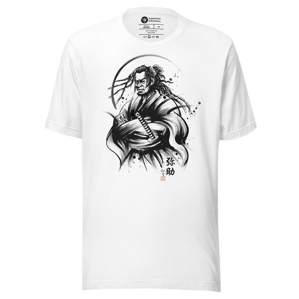 Samurai Yasuke Panting Brush Unisex t-shirt - Samurai Original