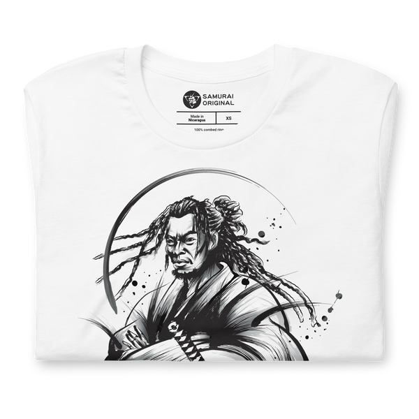 Samurai Yasuke Panting Brush Unisex t-shirt - Samurai Original