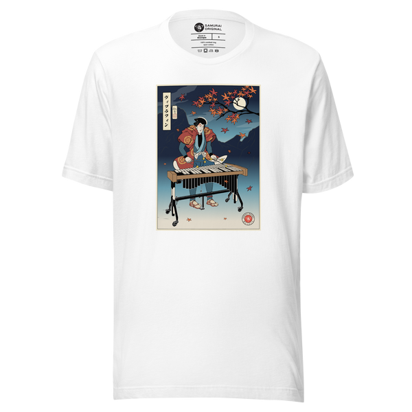 Samurai Vibraphonist Player Ukiyo-e Music Unisex T-Shirt