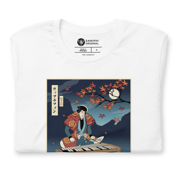 Samurai Vibraphonist Player Ukiyo-e Music Unisex T-Shirt