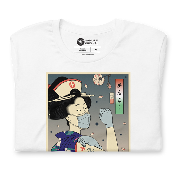 Geisha Nurse Medical Japanese Ukiyo-e Unisex T-Shirt