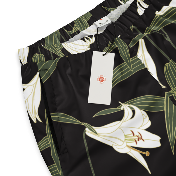 Lilies Flower Unisex Track Pants - Samurai Original