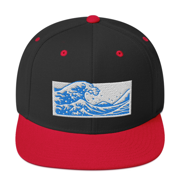 Tsunami Japan Snapback Hat