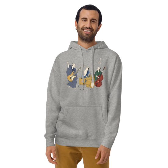 Samurai Band Ukiyo-e Unisex Hoodie - Samurai Original