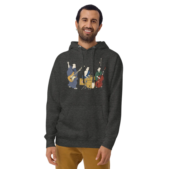 Samurai Band Ukiyo-e Unisex Hoodie - Samurai Original
