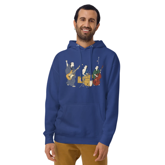 Samurai Band Ukiyo-e Unisex Hoodie - Samurai Original
