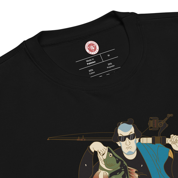 Samurai Fishing 6 Ukiyo-e Unisex Premium Sweatshirt - Samurai Original