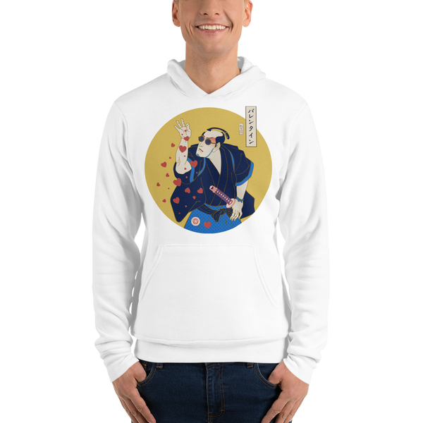 Samurai Salt Bae Funny Gift For Valentine Unisex hoodie