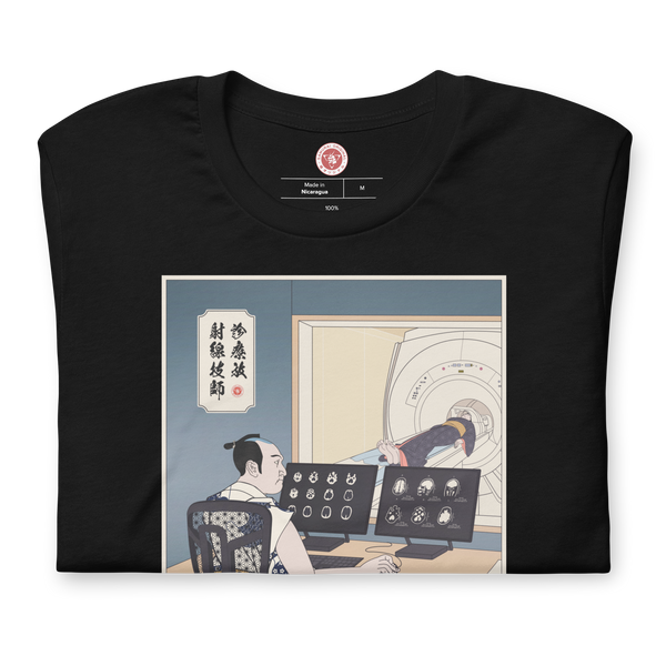 Samurai Radiologic Technologist Ukiyo-e Unisex t-shirt